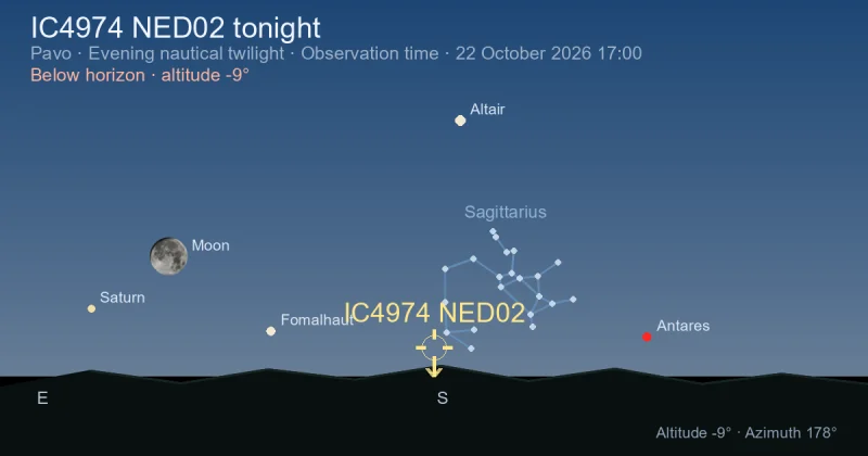 IC4974 NED02 tonight