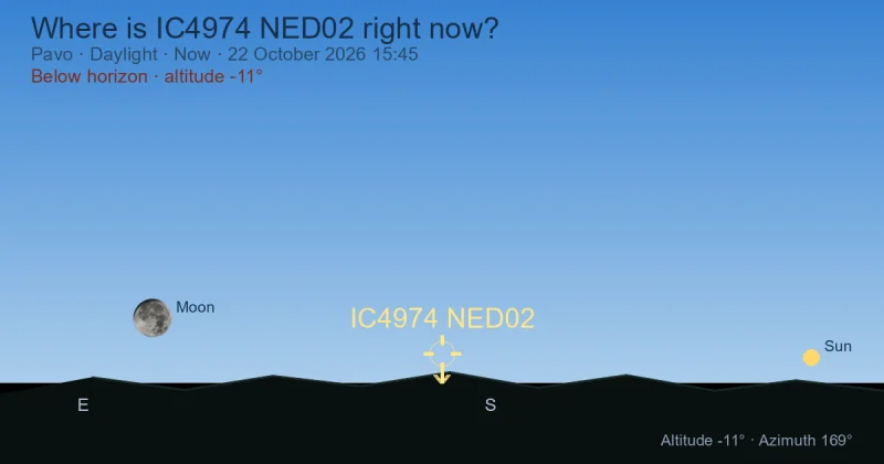 Where is IC4974 NED02 right now?