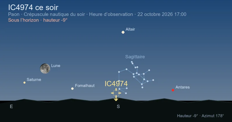 IC4974 ce soir