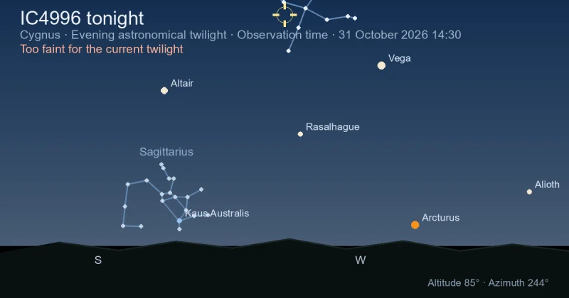 IC4996 tonight