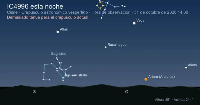 IC4996 esta noche