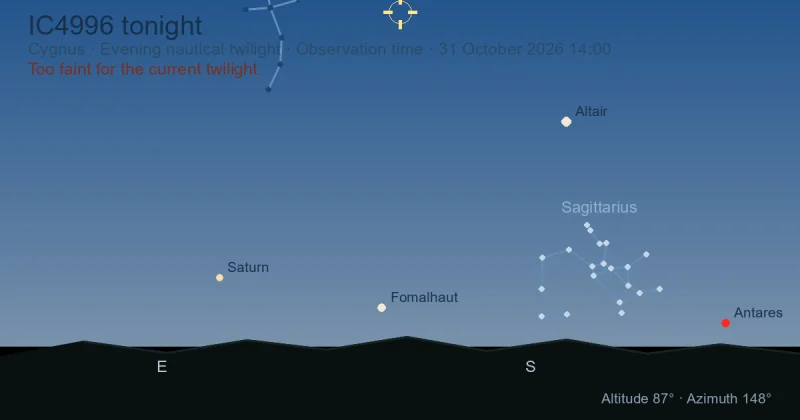 IC4996 tonight
