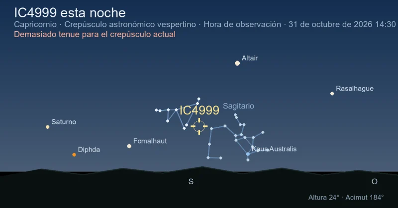 IC4999 esta noche