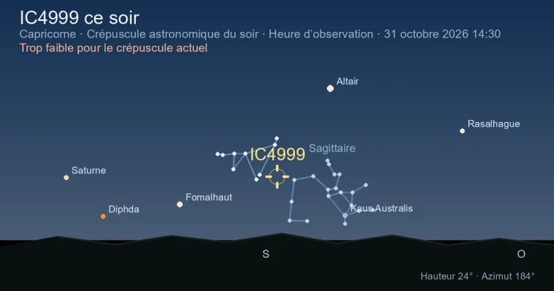 IC4999 ce soir