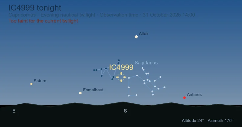 IC4999 tonight