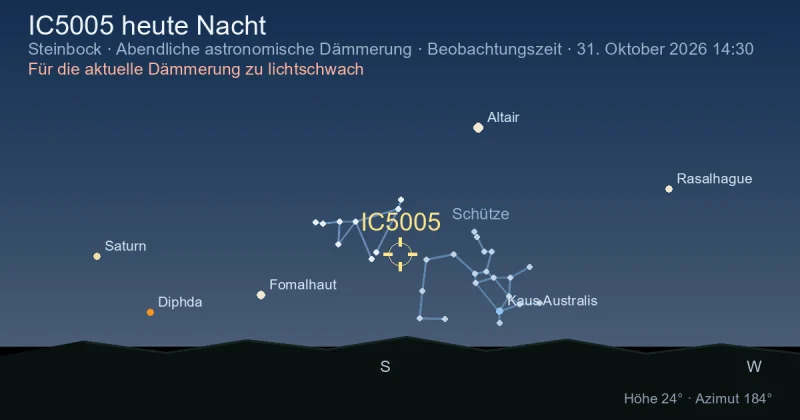 IC5005 heute Nacht