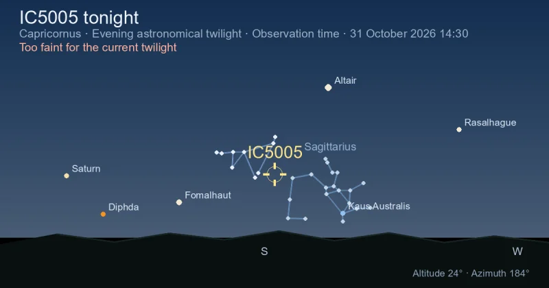 IC5005 tonight