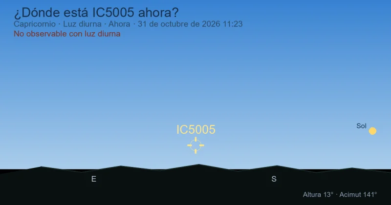 ¿Dónde está IC5005 ahora?