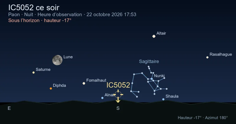 IC5052 ce soir