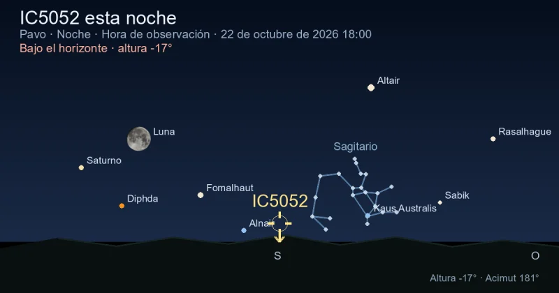 IC5052 esta noche