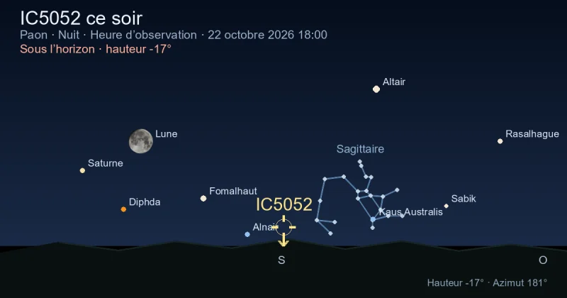 IC5052 ce soir