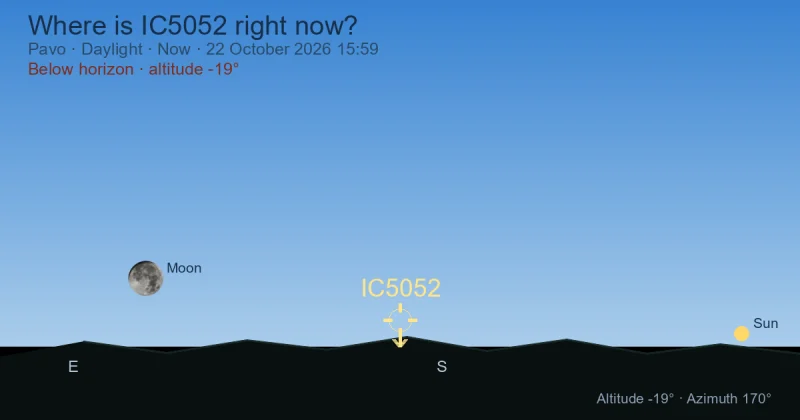 Where is IC5052 right now?