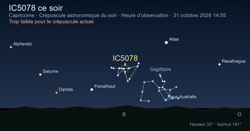 IC5078 ce soir