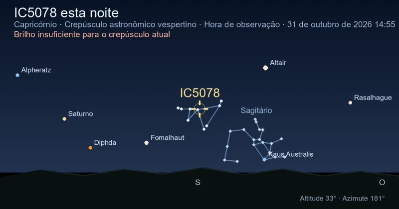 IC5078 esta noite