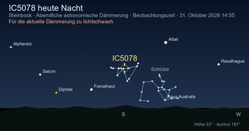 IC5078 heute Nacht