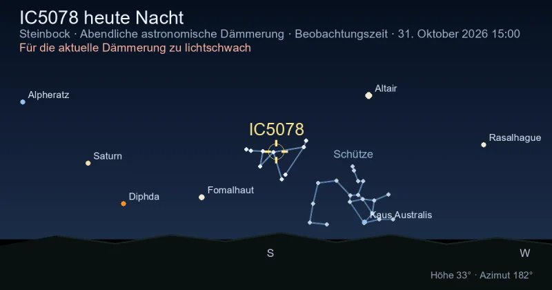IC5078 heute Nacht