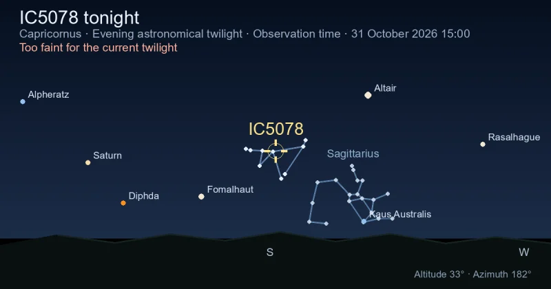 IC5078 tonight