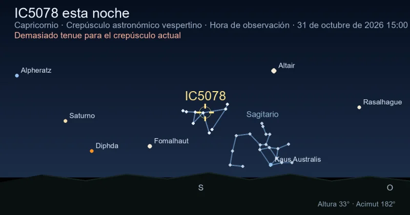IC5078 esta noche