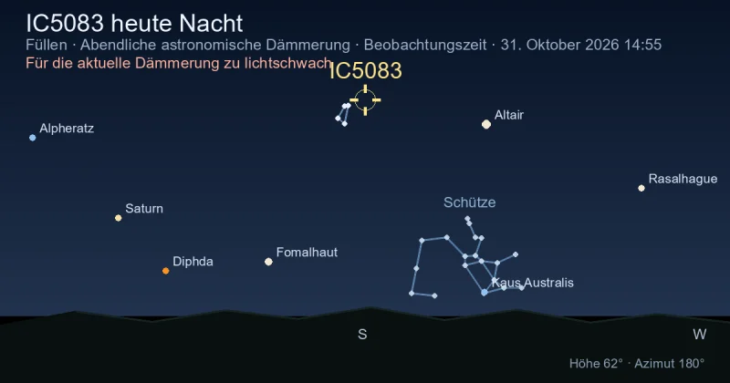 IC5083 heute Nacht