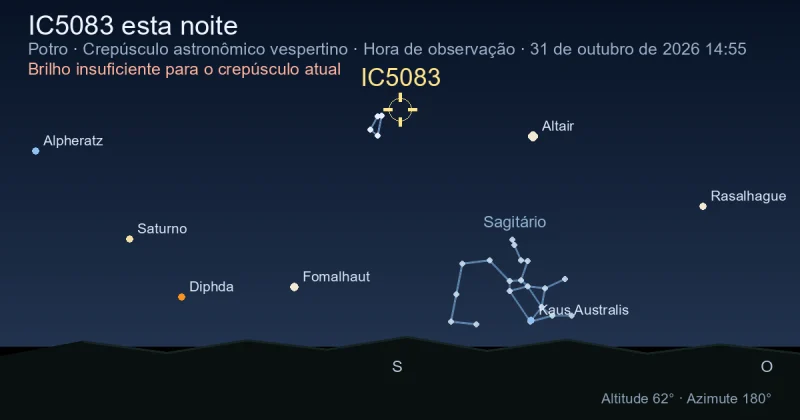 IC5083 esta noite