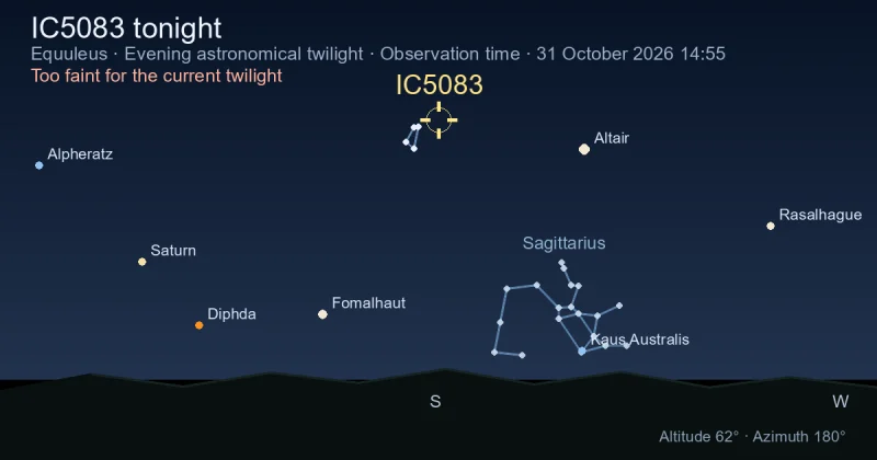 IC5083 tonight