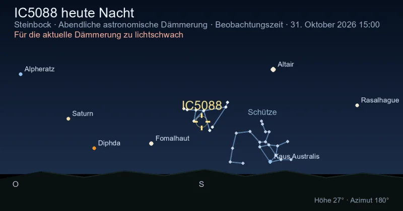 IC5088 heute Nacht