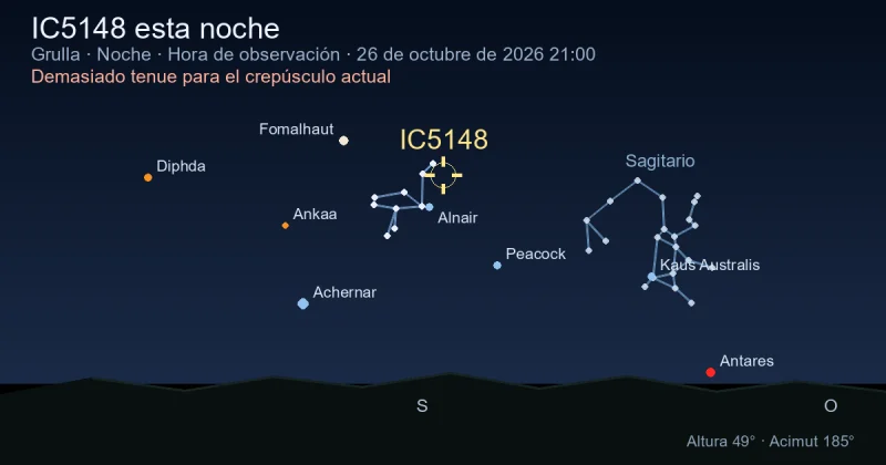 IC5148 esta noche