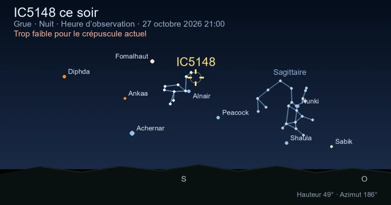 IC5148 ce soir