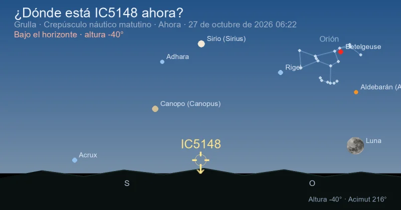 ¿Dónde está IC5148 ahora?