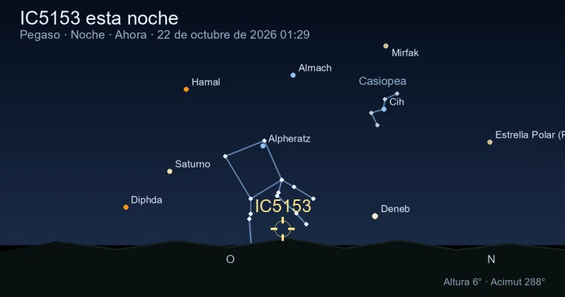 IC5153 esta noche