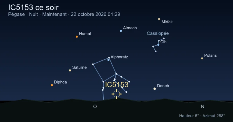 IC5153 ce soir