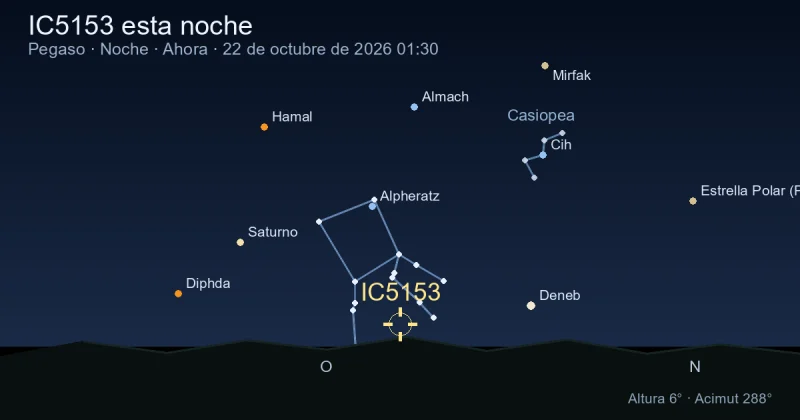 IC5153 esta noche