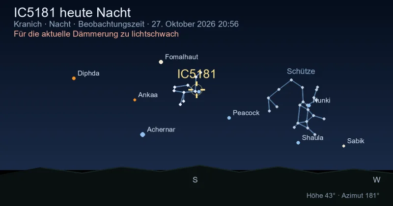 IC5181 heute Nacht
