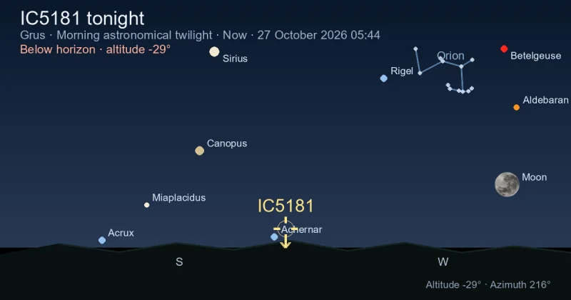 IC5181 tonight