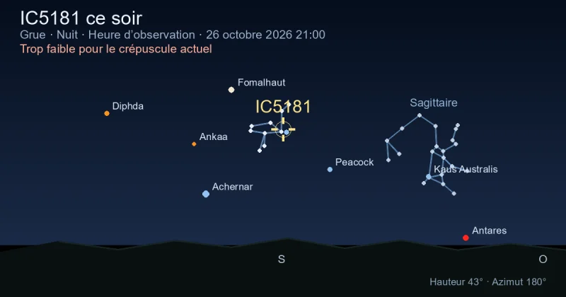 IC5181 ce soir