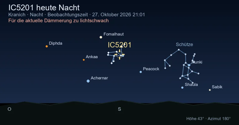 IC5201 heute Nacht
