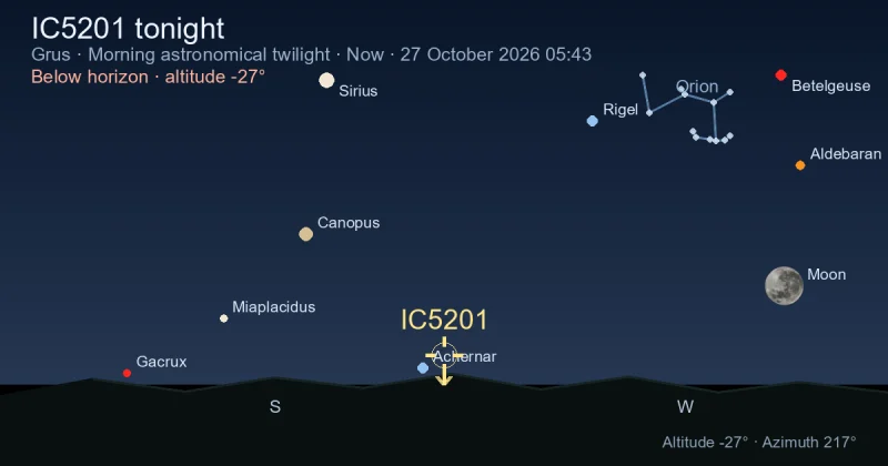 IC5201 tonight