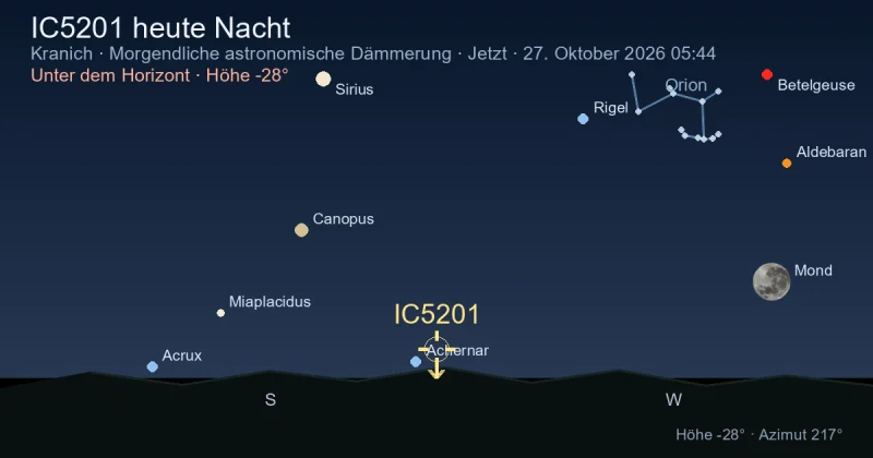 IC5201 heute Nacht
