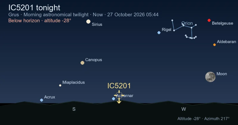 IC5201 tonight