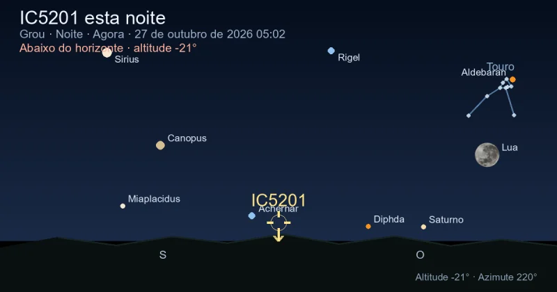 IC5201 esta noite