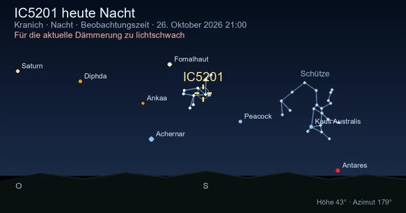 IC5201 heute Nacht