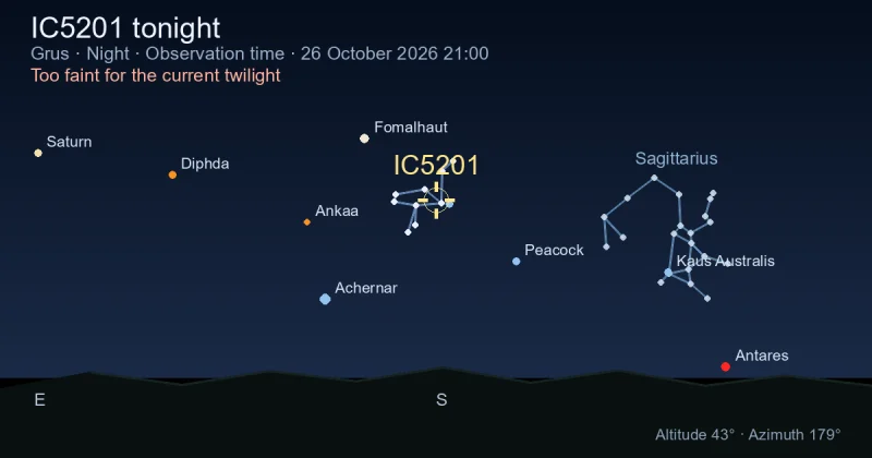IC5201 tonight