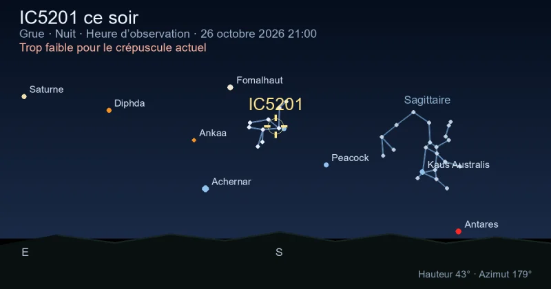 IC5201 ce soir