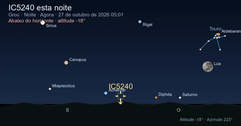 IC5240 esta noite