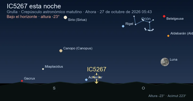 IC5267 esta noche