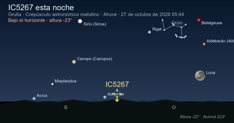 IC5267 esta noche