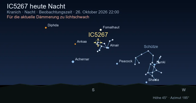 IC5267 heute Nacht