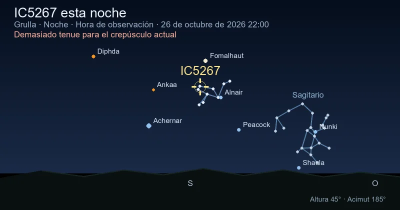 IC5267 esta noche