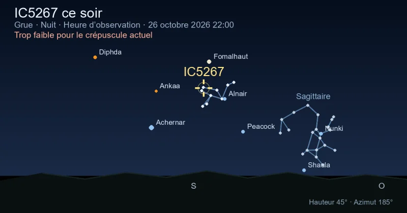 IC5267 ce soir