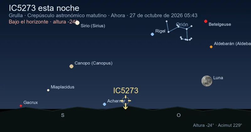 IC5273 esta noche